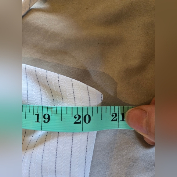 Vanity Fair | Elegant White Women's Pant & Tank Top Set, Size 16 - Picture 7 of 11